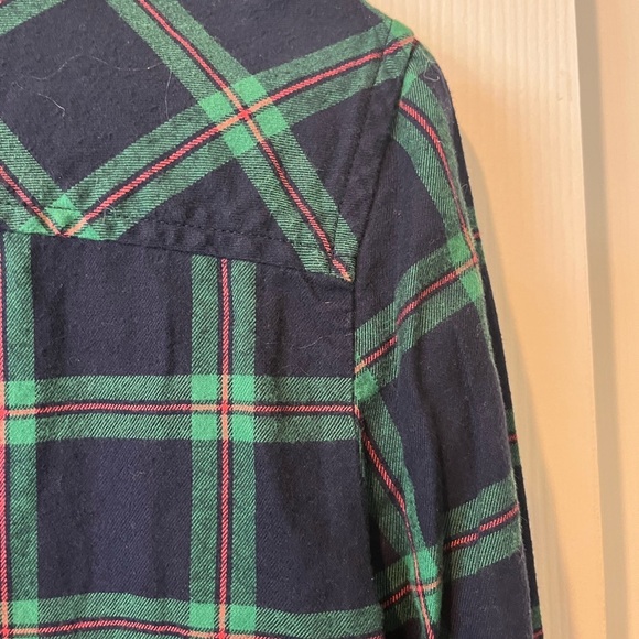 J.Crew XS plaid flannel popover - Picture 11 of 11